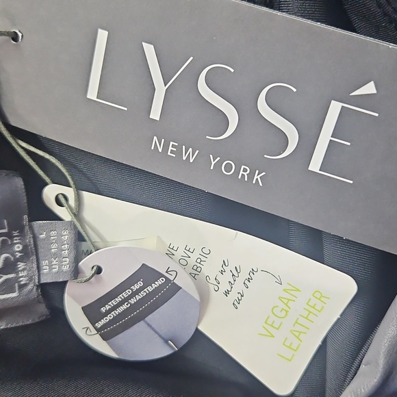 Lysse Faux Textured Leather Sculpting Leggings - Picture 3 of 6